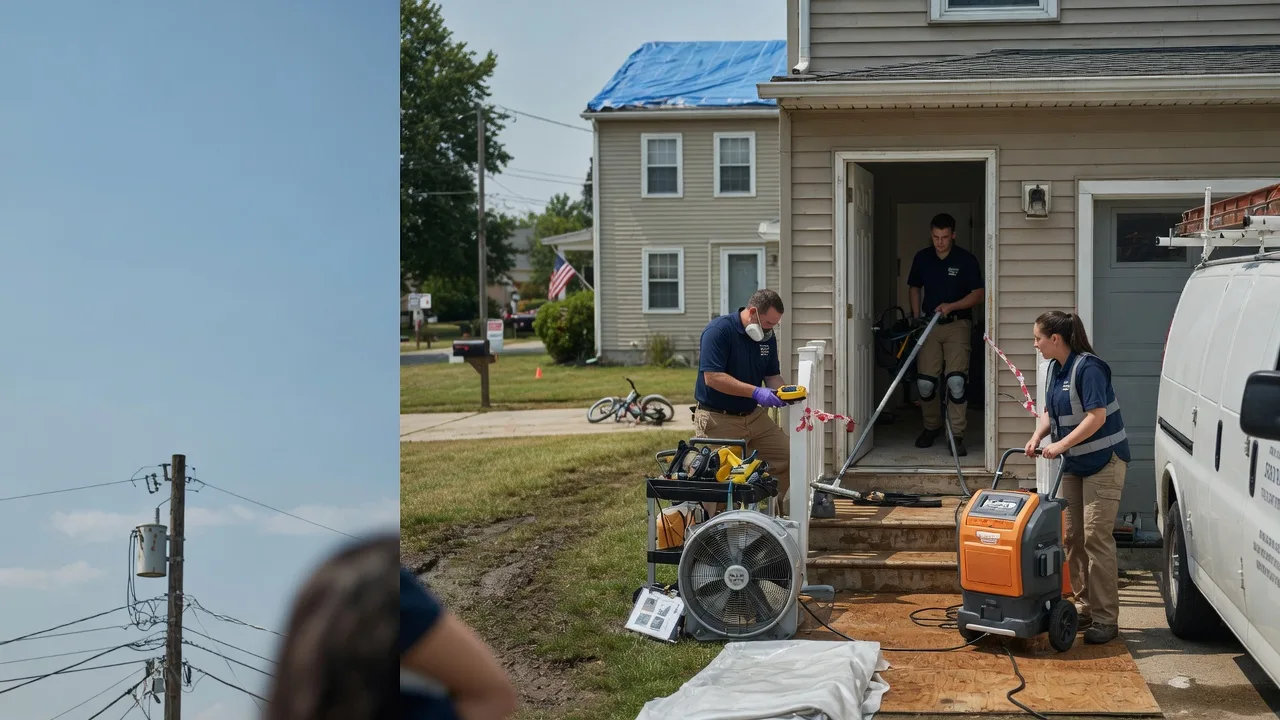 Water Damage Repair in Ansonia, OH near me